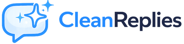 CleanReplies Logo